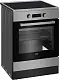Электрическая плита Beko FSM69301XCT, нержавеющая сталь на tehnoparc.md Электрическая плита Beko FSM69301XCT, нержавеющая сталь
