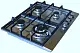 Plită incorporabilă cu gaz Tornado TR-4033 (Textured), inox