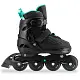 Role Spokey Matty 35-38, negru/turcoaz pe tehnoparc.md Role Spokey Matty 35-38, negru/turcoaz