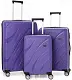Комплект чемоданов CCS 5223 Set, фиолетовый
