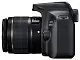 Aparat foto Canon EOS 4000D + EF-S 18-55 DC III Kit, negru
