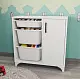Container pentru jucării Fabulous 1D3S, alb