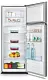 Холодильник Hisense RT267D4ADF, серебристый