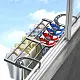 Uscător de rufe 4Life Drying Rack AT28, antracit