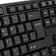 Tastatură Sven KB-C2200W, negru