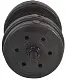 Halteră Enero Dumbbell Set 2x10kg, negru