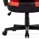 Геймерское кресло SENSE7 Prism Fabric, черный/красный
