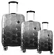 Set de valize CCS 5226 Set, negru/gri