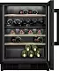 Встраиваемый винный шкаф Siemens KU21WAHG0, черный