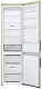 Холодильник LG GA-B509CEWL, бежевый