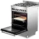 Профессиональная плита DeLonghi PRO 66 MXL PZ, нержавеющая сталь
