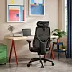 Scaun de birou SENSE7 Moyo, negru
