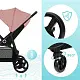 Коляска KinderKraft Grande Plus, розовый