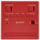 Radio cu ceas Sony ICF-C1T, roșu