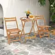 Set mobilă de grădină Costway HW71590, natural