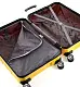 Комплект чемоданов CCS 5234 Set, желтый