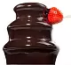 Havuz de ciocolată Princess 129299401001, inox/negru
