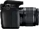 Зеркальный фотоаппарат Canon EOS 2000D + EF-S 18-55mm f/3.5-5.6 IS II Kit, черный