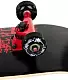 Скейтборд PB Broken, черный/красный