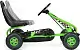 Kart cu pedale Costway TY327797GN, verde/negru