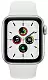 Умные часы Apple Watch SE 40мм, корпус из алюминия серебристого цвета, спортивный ремешок