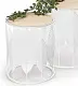 Set măsuțe cafea Halmar Folla, alb/natural pe tehnoparc.md Set măsuțe cafea Halmar Folla, alb/natural