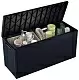 Садовый ящик Keter Emily Storage Box 280л, графит