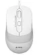 Mouse A4Tech FM10, alb/gri