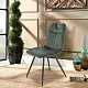 Scaun Halmar K521, verde/negru