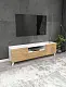 Tumbă pentru TV Fabulous 46x140cm, alb/pin