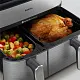 Аэрогриль Philips NA555/00, нержавеющая сталь/черный на tehnoparc.md Аэрогриль Philips NA555/00, нержавеющая сталь/черный