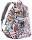Rucsac XD Design Bobby Soft Art Grafitti, albastru