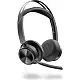 Наушники Poly Voyager Focus 2 USB-C-C Headset +USB-C/A Adapter, черный