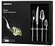 Set tacâmuri Ardesto AR0724BES, inox pe tehnoparc.md Set tacâmuri Ardesto AR0724BES, inox