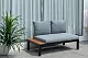 Set mobilă de grădină GardenLine WIM9841KPL, negru/lemn pe tehnoparc.md Set mobilă de grădină GardenLine WIM9841KPL, negru/lemn