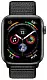 Умные часы Apple Watch Series 4 44mm, корпус из алюминия цвета серый космос, спортивный ремешок