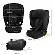 Детское автокресло KinderKraft Fix2Go i-Size, черный