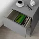 Noptieră IKEA Malm 2 sertare 40x55cm, gri pe tehnoparc.md Noptieră IKEA Malm 2 sertare 40x55cm, gri