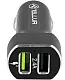 Автомобильная зарядка Tellur Dual USB 5.4A, черный на tehnoparc.md Автомобильная зарядка Tellur Dual USB 5.4A, черный