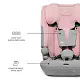 Scaun auto KinderKraft I-Comfy i-Size, roz