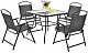 Set mobilă de grădină Costway NP11214GR, gri