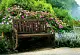 Садовая скамейка Blumfeldt Murnau, коричневый