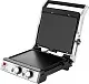 Grătar electric ECG Duo Grill & Waffle KG 2033, inox/negru