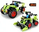 Set de construcție XTech 2in1 Combine harvester & Pick up Truck 336 pcs