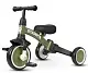 Bicicletă pentru copii Qplay Stager 3 in1, verde