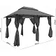 Pavilion de grădină GardenLine TUN0372 3x4x2.65m, bej