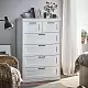 Comodă IKEA Songesand 6 sertare 82x126cm, alb