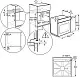 Электрический духовой шкаф Electrolux EOC6H71Z, черный