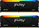 Memorie Kingston FURY Beast RGB 64GB (2x32GB) DDR4-3600MHz, CL18-22-22, 1.35V
