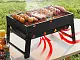 Grătar 4Life BBQ Grill AT95, negru